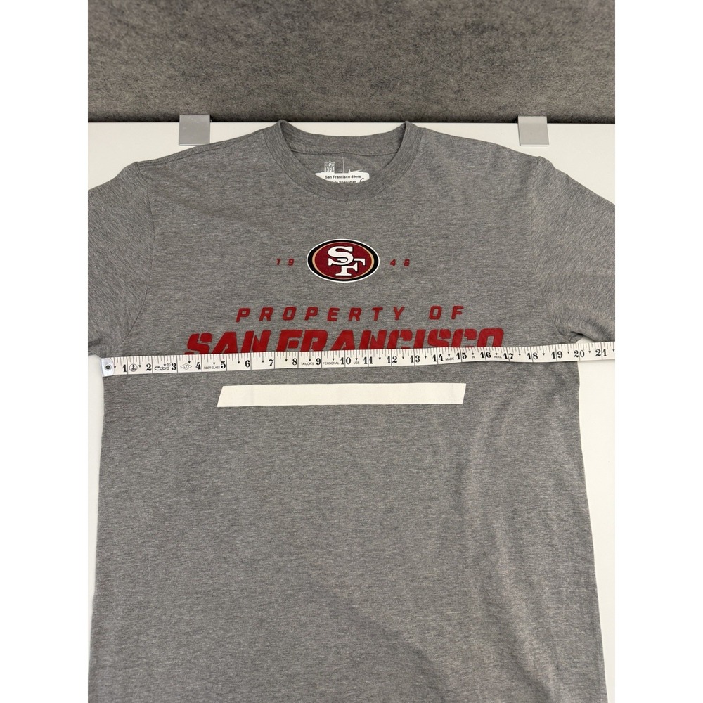 Nike San Francisco 49ers Team Issued Shirt Kyle Shanahan Head Coach NFL Gray M - Picture 3 of 11
